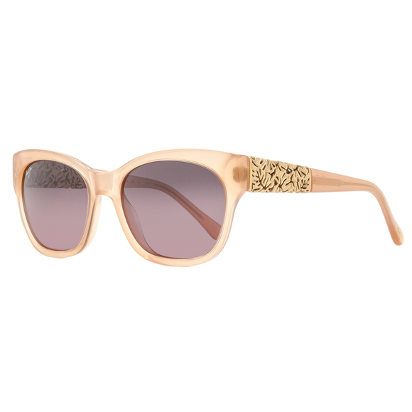 Maui Jim Accessories - Maui Jim Monstera Leaf Sunglasses MJ747 09A Pink/Gold 57mm